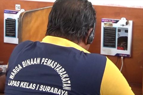 Wartelsuspas jadi wadah warga binaan melepas rindu dengan keluarga