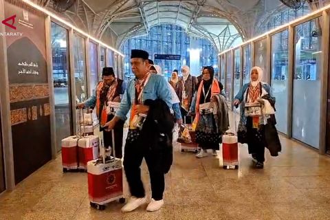 Kloter 14 BTH jadi penutup kedatangan jamaah haji di Madinah