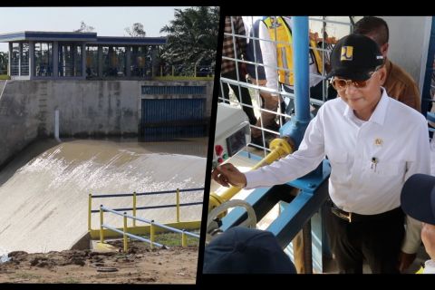 Bendungan Krueng Pase pulih, petani kembali dapat pasokan air