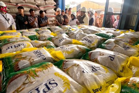 Bulog Jabar catat stok beras tertinggi sepanjang sejarah