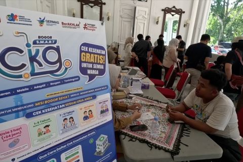 CKG SMART Bogor hubungkan data kesehatan dengan sistem digital