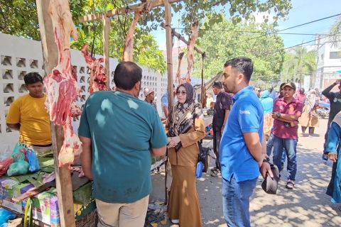 DKPPP Lhokseumawe edukasi pedagang daging kelola limbah dengan benar