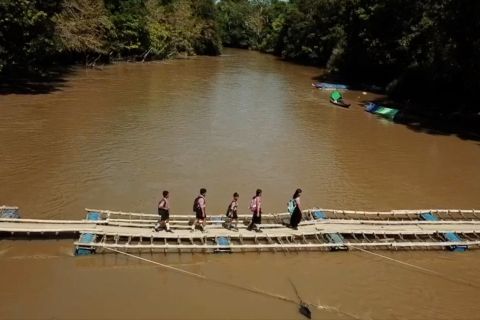 Jembatan Perintis Garuda buka akses wilayah pedalaman Kalbar