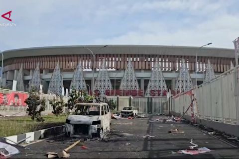 Polda Papua tetapkan 17 tersangka kericuhan di Stadion Lukas Enembe