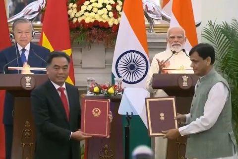 India-Vietnam sepakati target dagang 25 miliar dolar