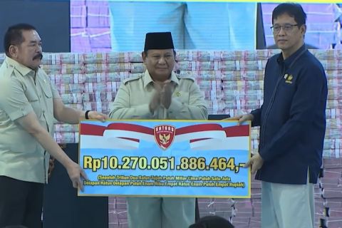 Satgas PKH serahkan 2,37 juta hektare lahan dan Rp10,2 T ke negara