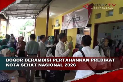 Bogor berambisi pertahankan predikat Kota Sehat Nasional 2026