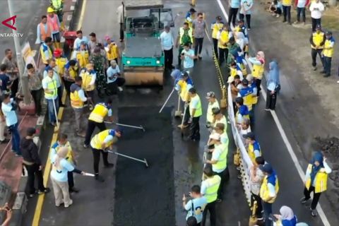 20 ruas jalan program Instruksi Presiden Jalan Daerah Sulsel rampung