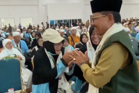Pemkot Tangerang sambut kedatangan 391 jemaah haji kloter 1 Banten