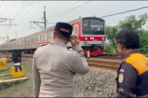 Polda Banten tangkap komplotan pencuri kabel sinyal KRL di Lebak
