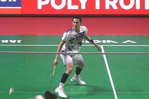 Jonatan Christie melaju ke 16 besar Indonesia Open
