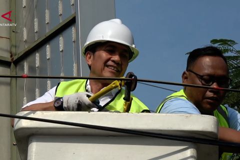 Palembang tata kabel utilitas, wajah kota disiapkan lebih rapi
