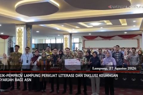 Sinergi OJK-Pemprov Lampung edukasi keuangan syariah bagi ASN