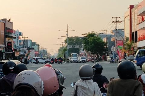 Kualitas udara Tarakan level sedang, warga diimbau tetap pakai masker
