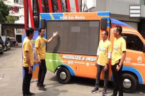HCM Ads Media luncurkan LED-Go! perluas publikasi videotron bergerak