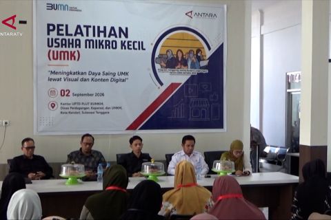 ANTARA beri pelatihan fotografi bagi pelaku UMKM di Kendari