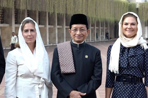 Putri Mahkota Swedia kagumi Terowongan Silaturahmi Istiqlal-Katedral