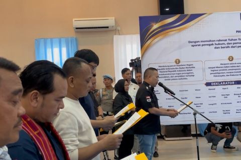 Pengusaha THM di Kepri deklarasikan gerakan antinarkoba
