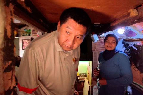 Menteri PKP pastikan program bedah rumah di Bandung tepat sasaran