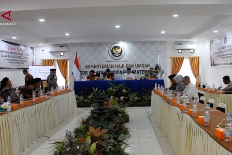 Kunker Komisi VIII DPR RI di Kemenhaj Sumut, bahas persiapan haji 2027