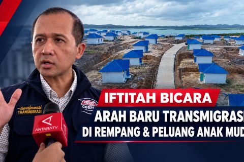Iftitah bicara arah baru transmigrasi di Rempang dan peluang anak muda