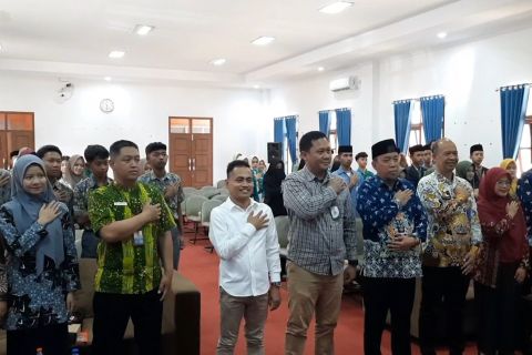 Kesbangpol edukasi pemilu ke pemilih pemula pelajar tingkat SMA