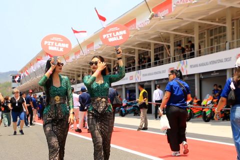 Pit lane walk MotoGP Mandalika jadi momen paling dinanti penggemar