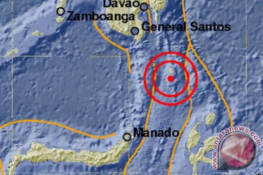 Gempa magnitudo 7,1 guncang Melonguane di Sulawesi Utara