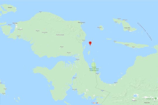 10 orang terjebak di Pulau Wairundi, Papua Barat