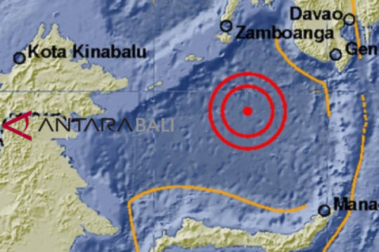 Gempa magnitudo 5,2 guncang Sangihe