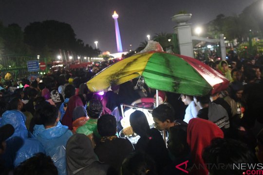 Indonesia sambut tahun baru 2019