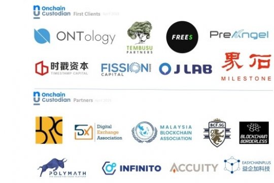 Onchain Custodian umumkan klien dan kerjasama perdana