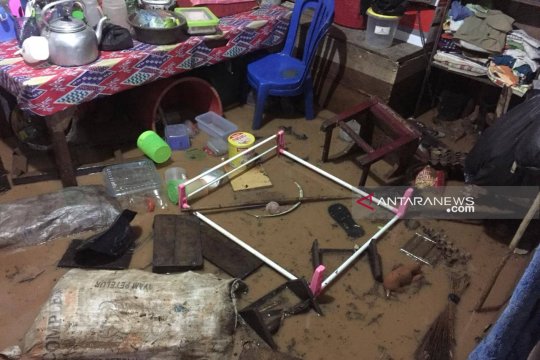 Tiga desa dilanda banjir di Bengkulu Tengah
