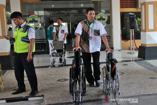Jumlah calon haji pengguna kursi roda di Embarkasi Surakarta meningkat