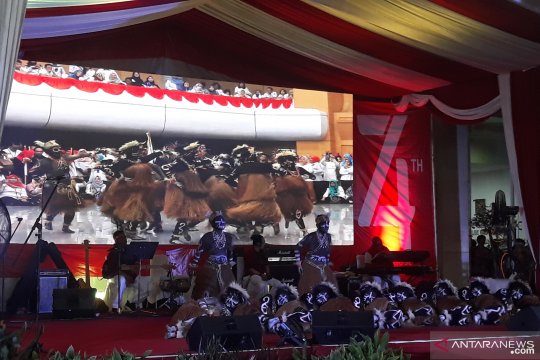 Puncak HUT Ke-71 RI, Mendagri baca puisi karya Sukarno