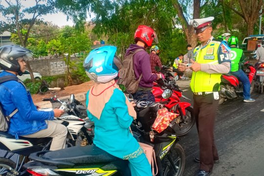 14 hari Operasi Zebra Kalimaya 2019 ,  Polda Banten tindak 20.701 pelanggar lalu lintas