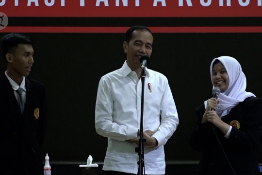 Jokowi: Korupsi anggaran penanggulangan bencana diancam hukuman mati