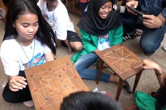 Permainan tradisional ajarkan nilai pancasila