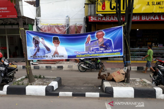 PAN enggan dikaitkan dengan spanduk dukungan Pilkada Surakarta