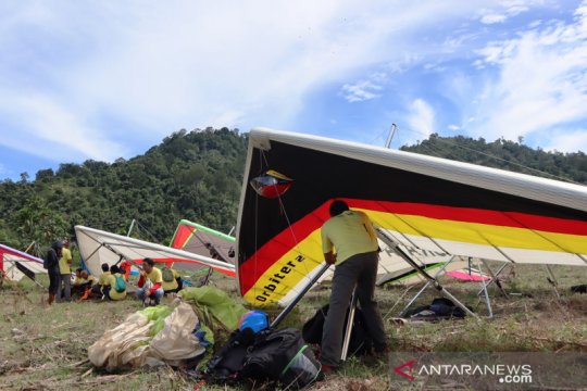 Puluhan pilot aero sport ikuti Kejurnas di Padang Pariaman