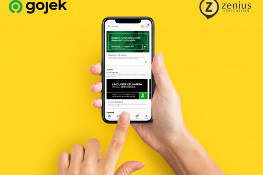 Belajar online Zenius bisa diakses gratis lewat Gojek