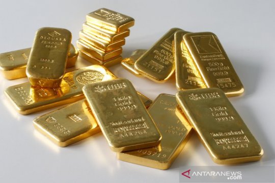 Emas jatuh 5,1 dolar tertekan imbal hasil obligasi AS yang lebih kuat
