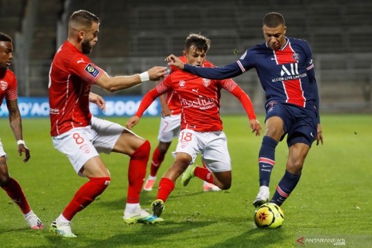 Liga Prancis: Mbappe cetak dua gol saat PSG menang 4-0 atas Nimes Olympique