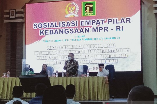 Anggota MPR RI Syaifullah Tamliha sosialisasi empat pilar kebangsaan
