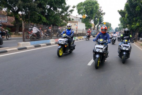 Yamaha Aerox 155 Connected dijajal Jakarta-Sentul, apa plus-minusnya?