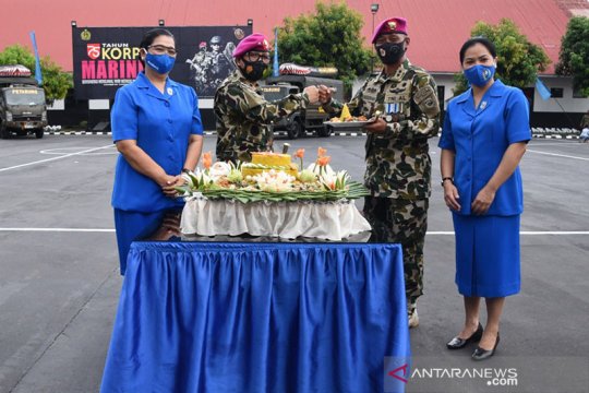 HUT ke-75 Korps Marinir TNI AL diperingati di Manado