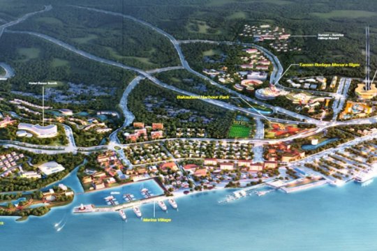 Proyek Bakauheni Harbour City tahap 1 dimulai tahun ini