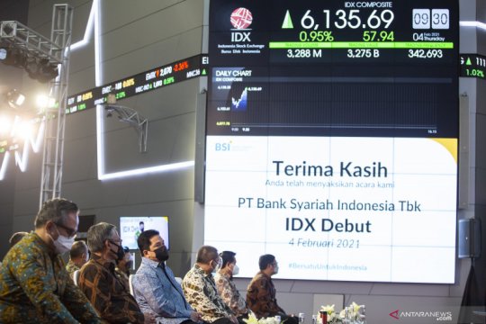 Debut Bank Syariah Indonesia di pasar modal