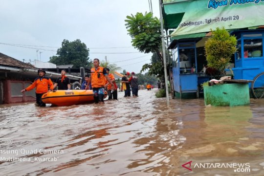 Banjir susulan di Kabupaten Probolinggo meluas