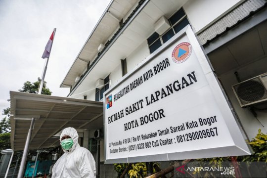 Rumah Sakit Lapangan di Kota Bogor dinonaktifkan